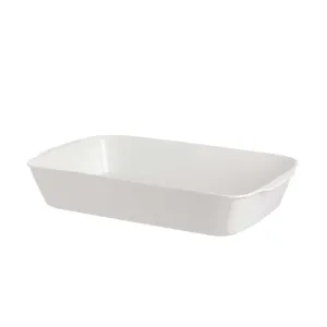 Anghiari Casserole Dish - White, 30 X 24 Cm