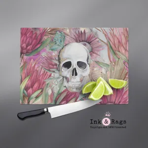 Sugarbush Butterfly Skull Cutting Boards