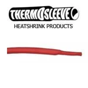 ThermoSleeve 1/4" 2:1 Red Heatshrink, 100' Roll